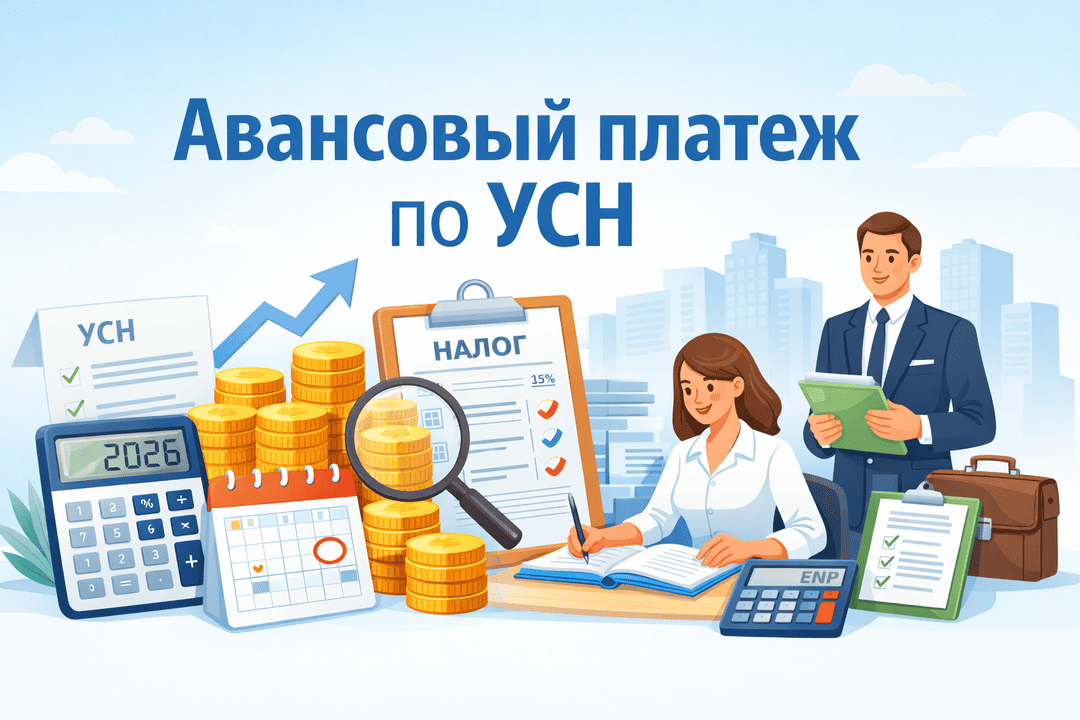Авансовый платеж по УСН в 2026 году: как рассчитать, когда платить и что изменилось